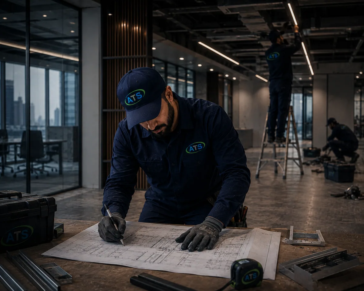 Restaurant Fit-Out Hero Background
